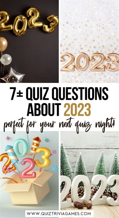 2023 trivia questions